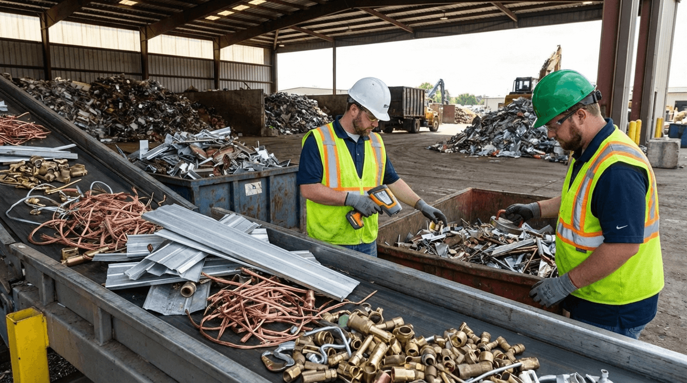 Non-Ferrous Metal Scrap Inspection