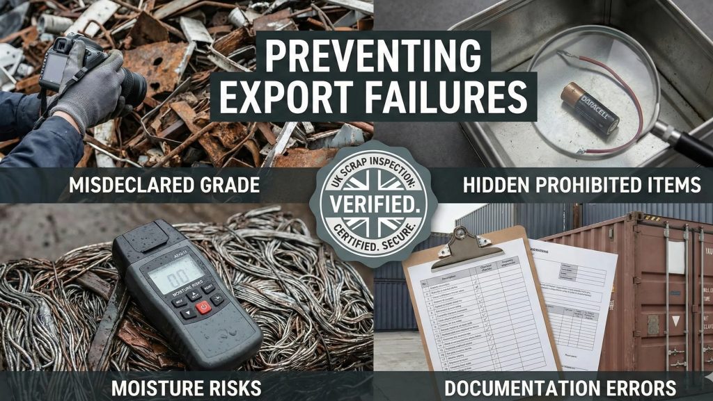 Reliable Scrap Inspection Agency UK