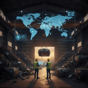 Ferrous metal scrap inspection